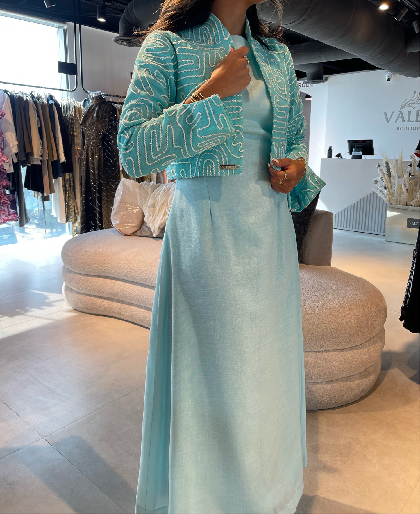 Ramadan dress with jacket